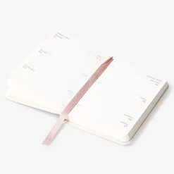 Agenda settimanale con copertina in tessuto 2027 - In inglese