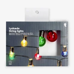 All'aperto - Lampadine multicolore