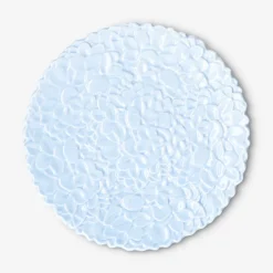 Alzata per dolci con ortensie blu - 20 cm