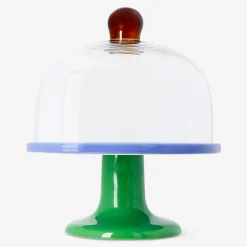 Alzata per torta con coperchio in vetro - 25 cm