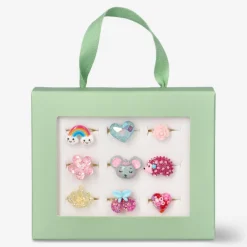 Anelli per bambini con simpatici motivi - 9 pz