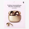 Auricolari wireless in bronzo con microfono