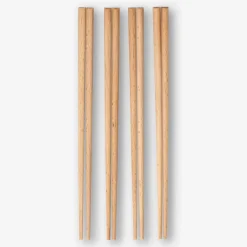 Bacchette di legno - 4 paia