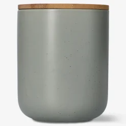 Barattolo in gres grigio per Organizzazione - 13 cm
