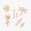 Bastoncini creativi in legno DIY - 50 pz