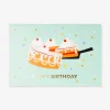 Biglietto di compleanno - Fetta di torta pop-up