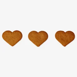 Biscotti a cuore di pan di zenzero