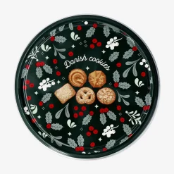 Biscotti al burro in scatola di latta