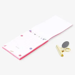 Blocco note con clip magnetica