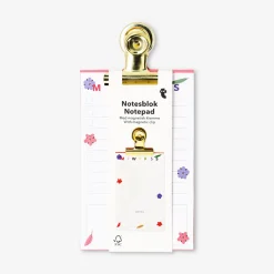 Blocco note con clip magnetica