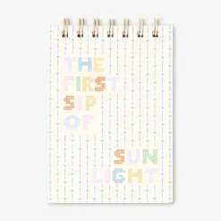 Blocco note con spirale