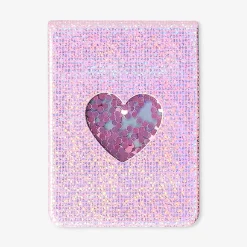 Blocco note olografico con cuore