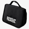 Borsa da toilette. Può essere appesa
