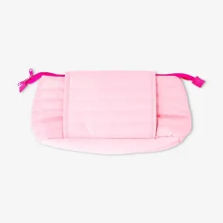 Borsa organizer rosa per accessori hair styling
