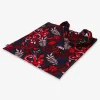 Borsa shopper - Nera a fiori