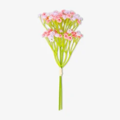 Bouquet decorativo - fiori rosa e lilla