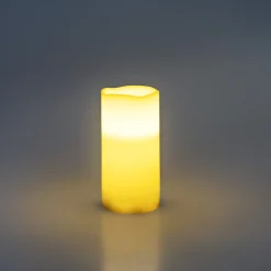 Candela a LED bianca - 15 cm