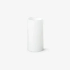 Candela a LED bianca - 15 cm