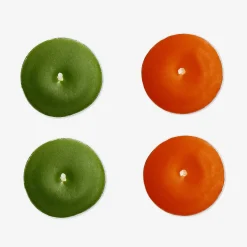 Candele tealight 3 colori - 18 pz