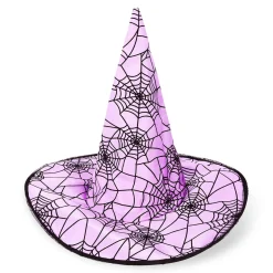 Cappello da strega con ragnatela - Per adulti