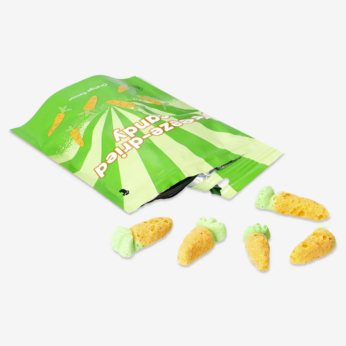 Caramelle pasquali liofilizzate