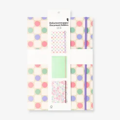 Cartelline portadocumenti A4 con stampe - 3 pz