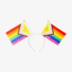Cerchietto con bandiera arcobaleno - per adulti