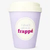 Cestino a spinta a forma di tazza di caffè