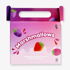 Cestino di marshmallow - gusto Lampone, Fragole e More