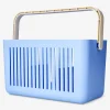 Cestino portaoggetti blu - 35 cm