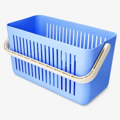 Cestino portaoggetti blu - 35 cm