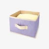 Cestino portaoggetti blu - 13x30 cm