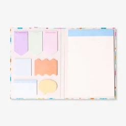 Clipboard B5 floreale con blocchi di carta