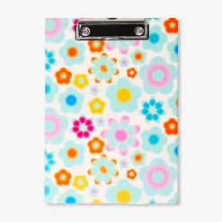 Clipboard B5 floreale con blocchi di carta