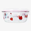 Contenitore rotondo per alimenti con stampa di bacche - 16 cm