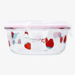Contenitore rotondo per alimenti con stampa di bacche - 16 cm