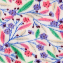 Coperta in pile floreale - 180x130 cm