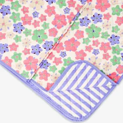 Coperta trapuntata floreale - 170x130 cm