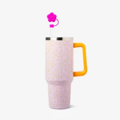 Copri-cannucce fiore & croissant - 2 pz