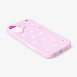 Cover personalizzabile rosa - Adatta all'iPhone 16