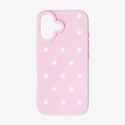 Cover personalizzabile rosa - Adatta all'iPhone 16