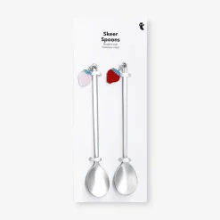 Cucchiaini da dessert con fragola - 2 pz