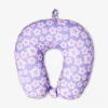 Cuscino da viaggio viola floreale