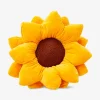 Cuscino giallo a forma di girasole - 39 cm