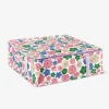 Custodia portaoggetti floreale - 19x51 cm