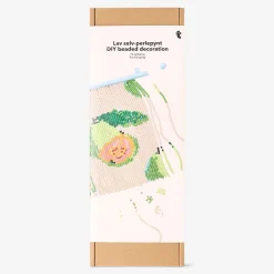 Decorazione DIY da appendere con perline