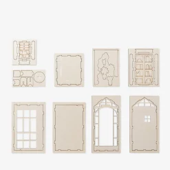 Decorazione fai da te per libreria in legno