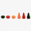 Decorazioni a forma di zucca in carta a nido d'ape - 6 pezzi