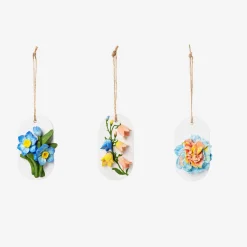 Decorazioni floreali in gesso fai da te da appendere