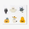 Decorazioni per finestre con simpatici personaggi di Halloween